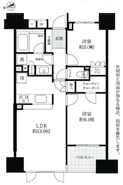 パークホームズセントラルシティ中央湊 間取図・土地図