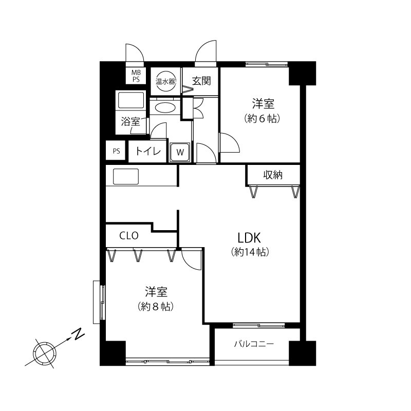 グランドメゾン田町 間取図・土地図
