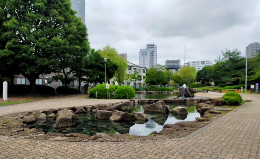 月島リバーハウス　B棟 公園