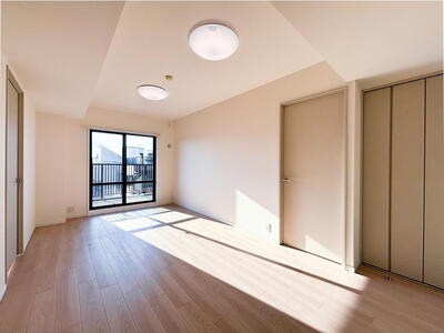 元住吉東パークホームズ 内観写真（リビング）