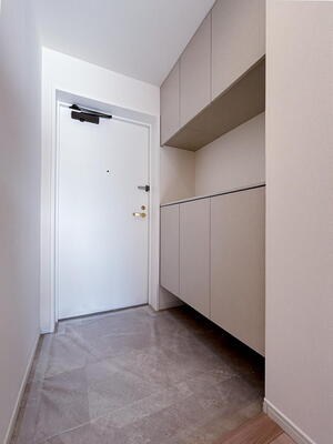 元住吉東パークホームズ 現地写真（玄関）