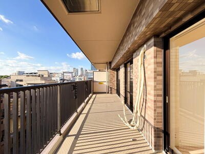 元住吉東パークホームズ 現地写真（バルコニー）