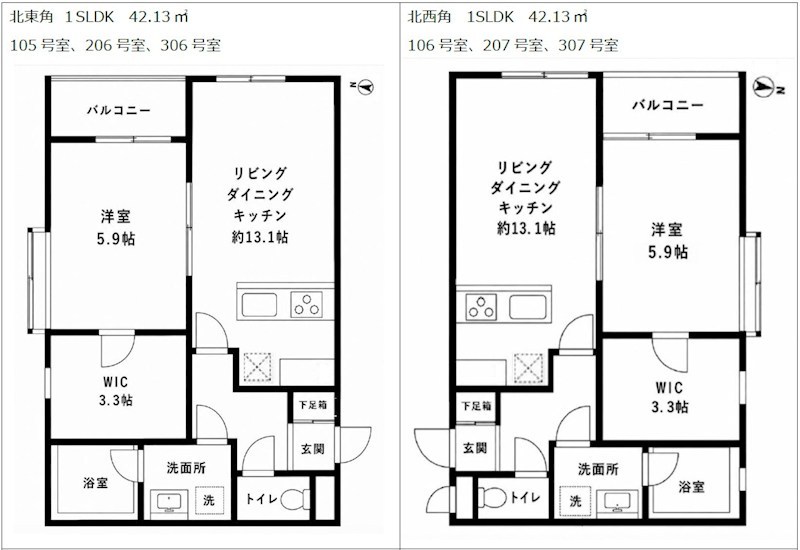 クリフサイド世田谷 間取図・土地図