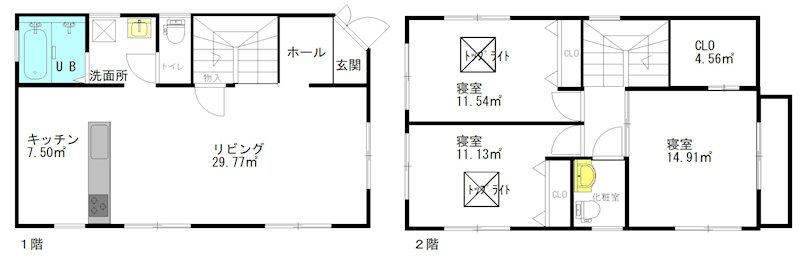 横須賀　中古　横須賀市坂本町　中古　汐入駅 間取図・土地図