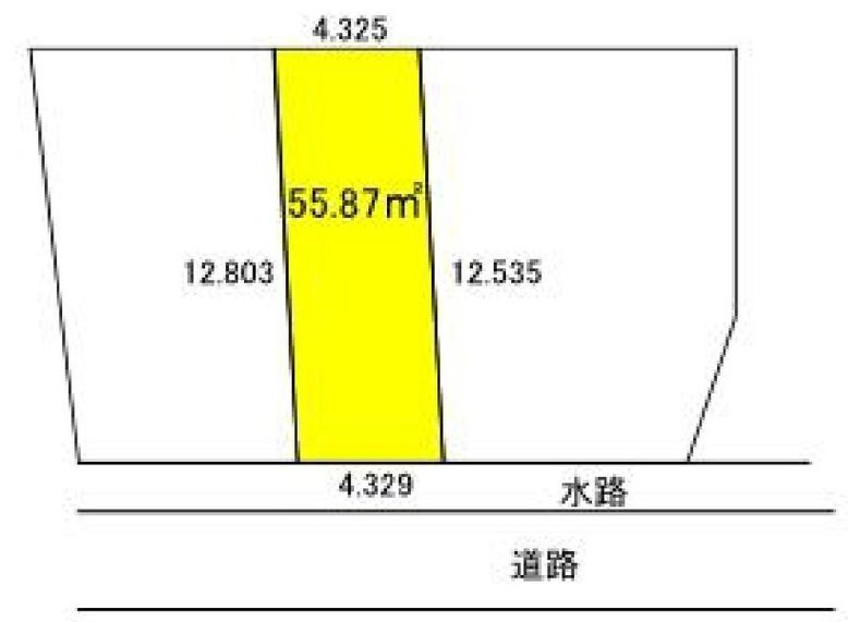 横須賀　売地　横須賀市大津町　大津駅 間取図・土地図