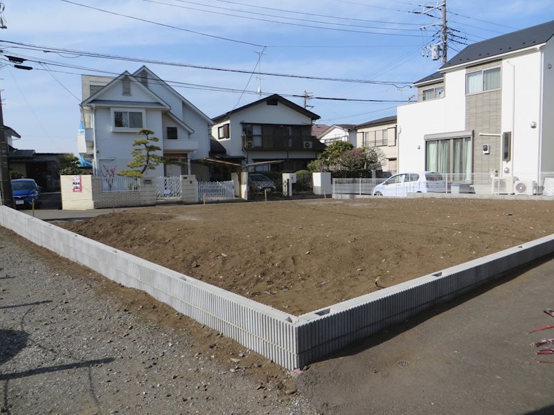 【ご成約済】　鶴見区獅子ヶ谷３丁目売地  現地写真