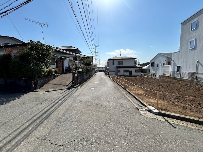 四季美台　建築条件無し売地 現地写真