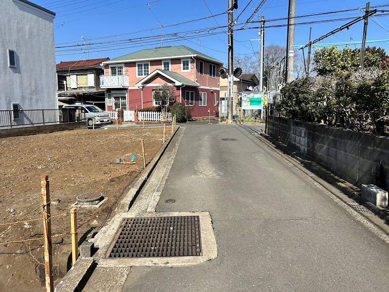 四季美台　建築条件無し売地 現地写真