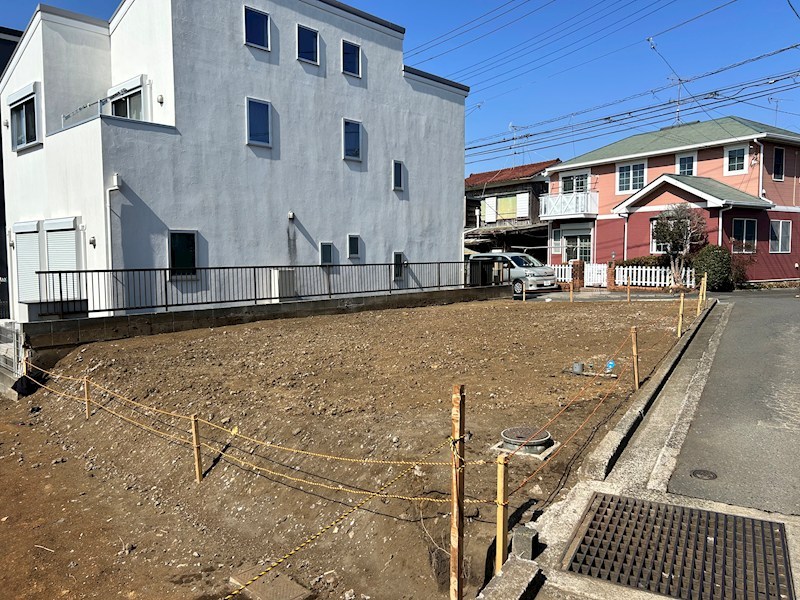 四季美台　建築条件無し売地 現地写真