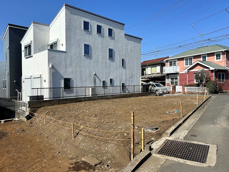 四季美台　建築条件無し売地 現地写真
