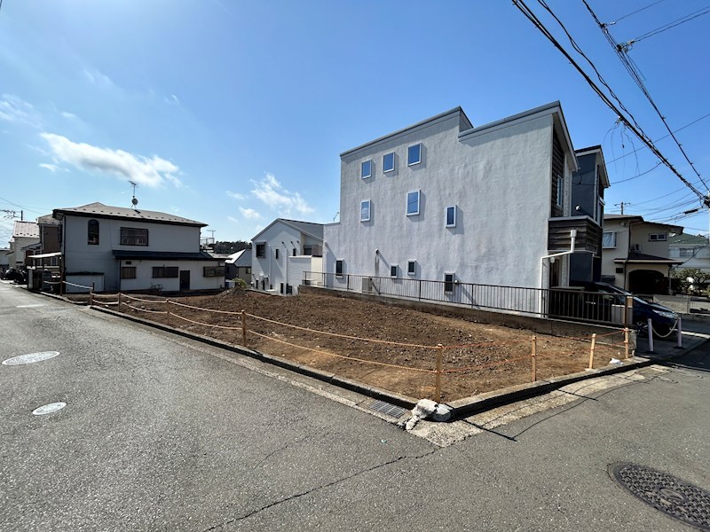 四季美台　建築条件無し売地 現地写真