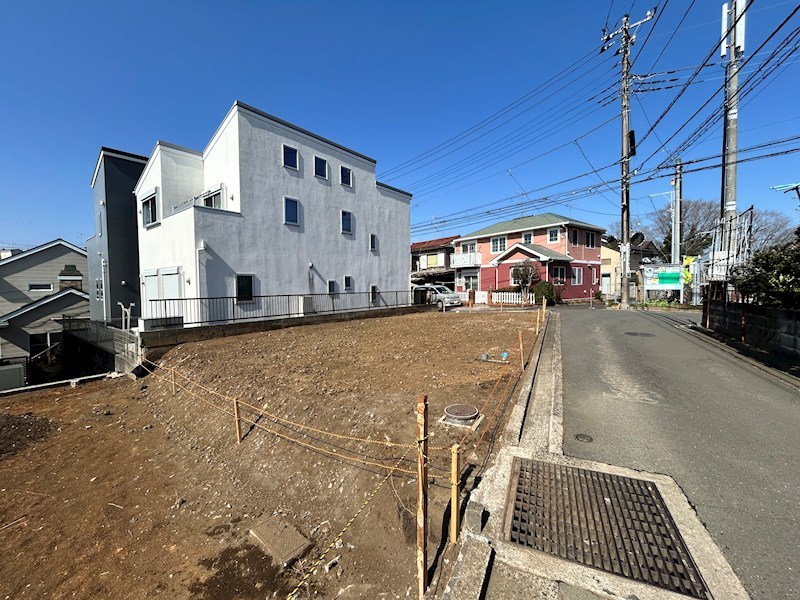 四季美台　建築条件無し売地 現地写真
