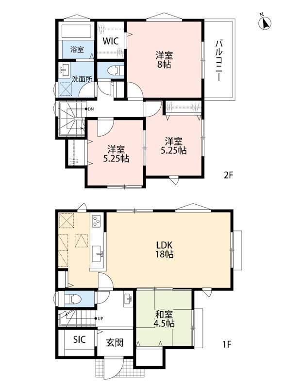 笹下6丁目新築住宅　限定１棟 間取図・土地図