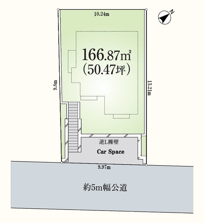笹下6丁目新築住宅　限定１棟 区画図