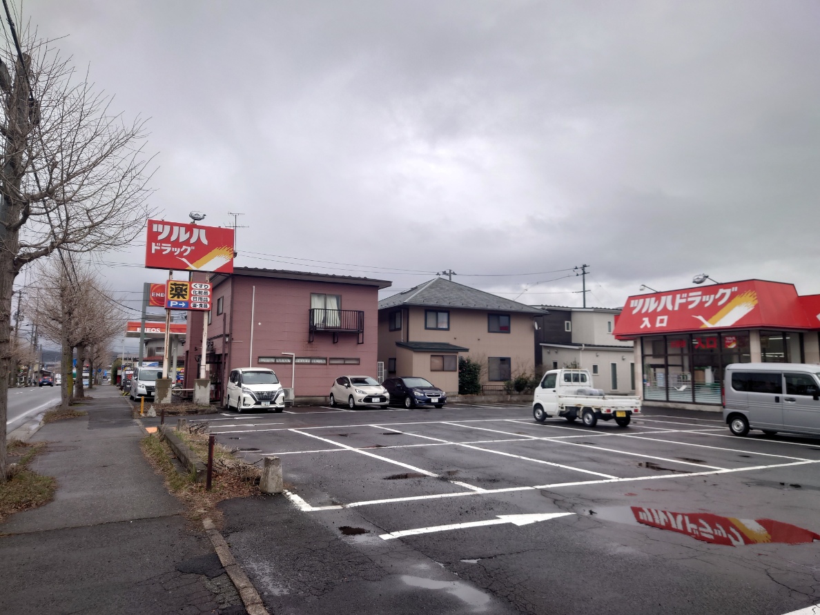秋田市将軍野東3丁目　No.1　土地 ドラッグストア
