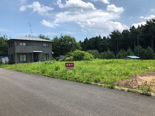 ◇八戸支店◇階上町道仏天当平土地 間取図・土地図