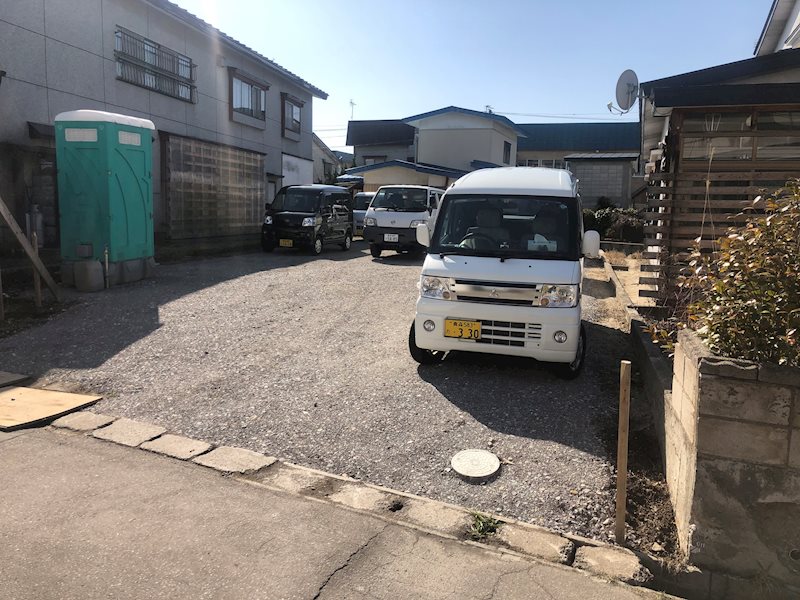 【土地】浪館前田四丁目 現地写真（前面道路含む現地写真）