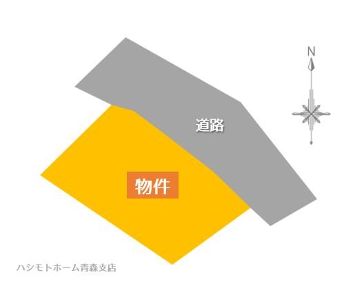 【土地】三内丸山 区画図