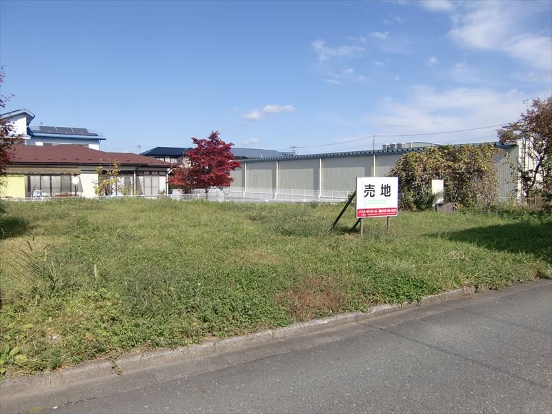 【ハシモトホーム】水沢川端売地 現地写真
