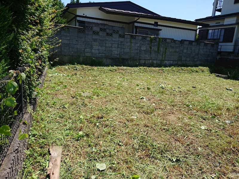 【ハシモトホーム】　東中野町 売地 現地写真