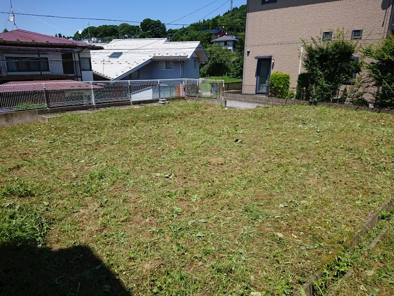 【ハシモトホーム】　東中野町 売地 現地写真