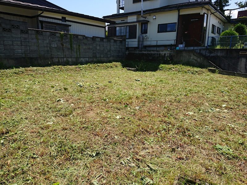 【ハシモトホーム】　東中野町 売地 現地写真