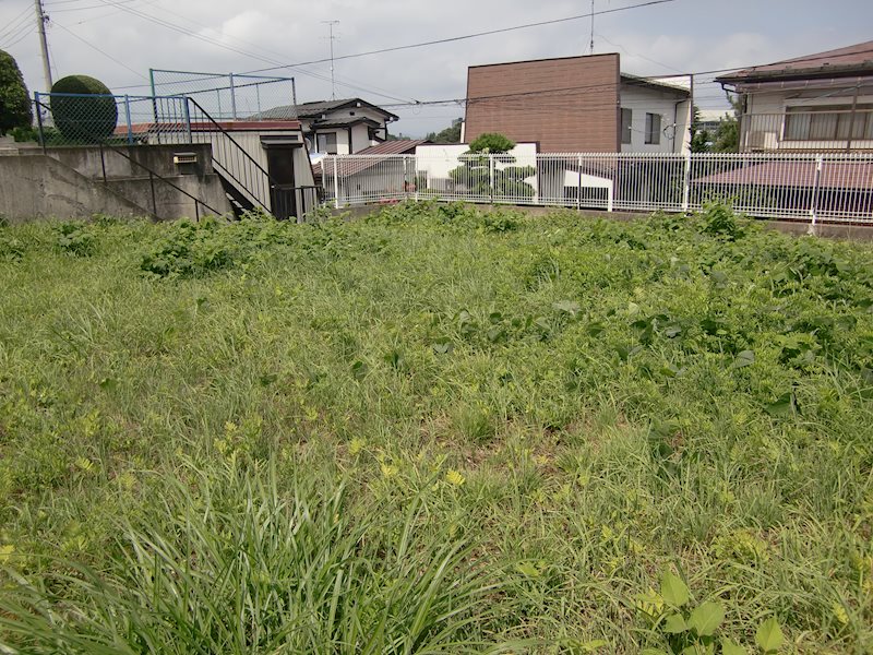 【ハシモトホーム】　東中野町 売地 現地写真