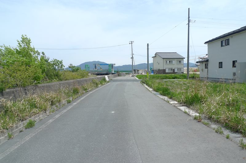 山田町北浜町 現地写真（前面道路含む現地写真）