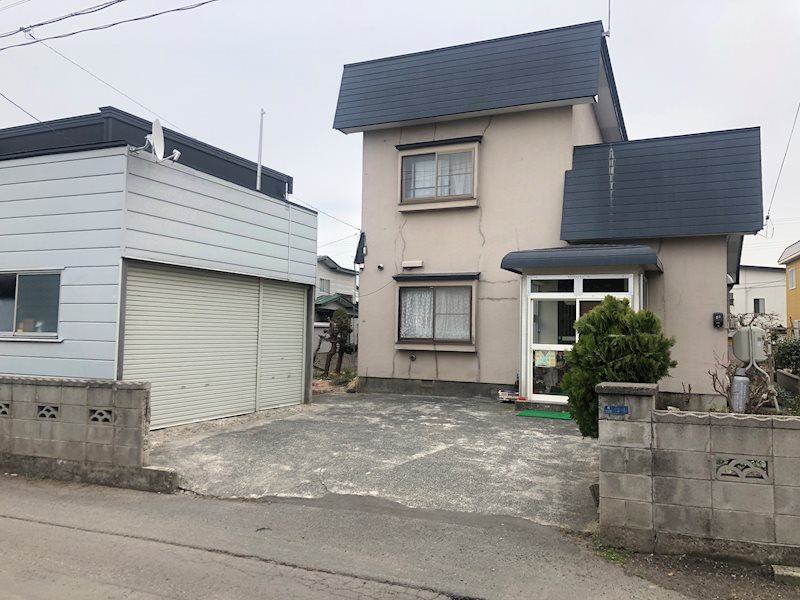 【土地】佃三丁目 現地写真（前面道路含む現地写真）