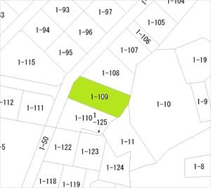 横川目 間取図・土地図