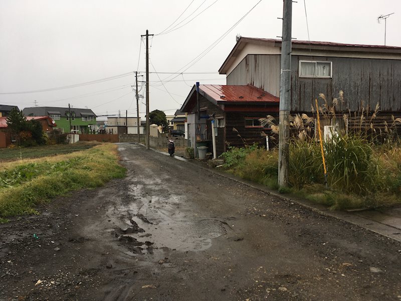 【土地】石江平山 現地写真（前面道路含む現地写真）