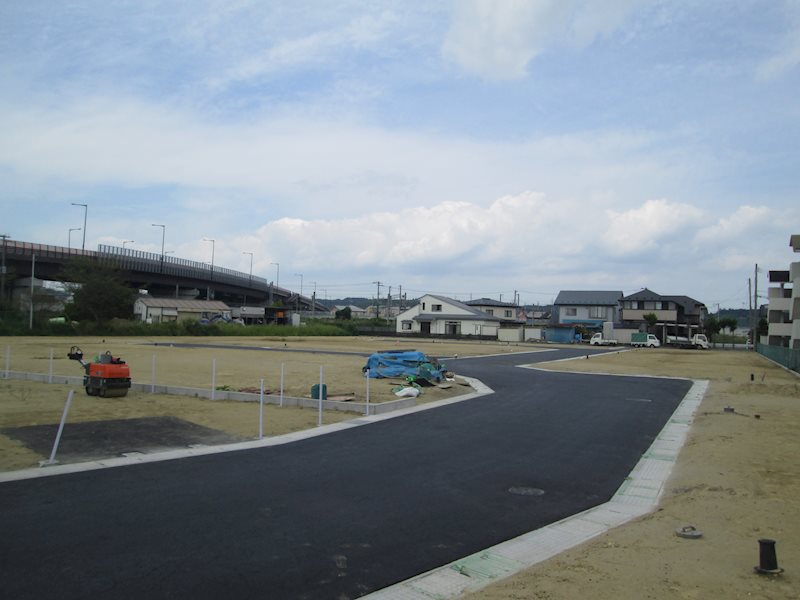 【建築条件付】八戸市長苗代字紺屋町_№18 現地写真（前面道路含む現地写真）