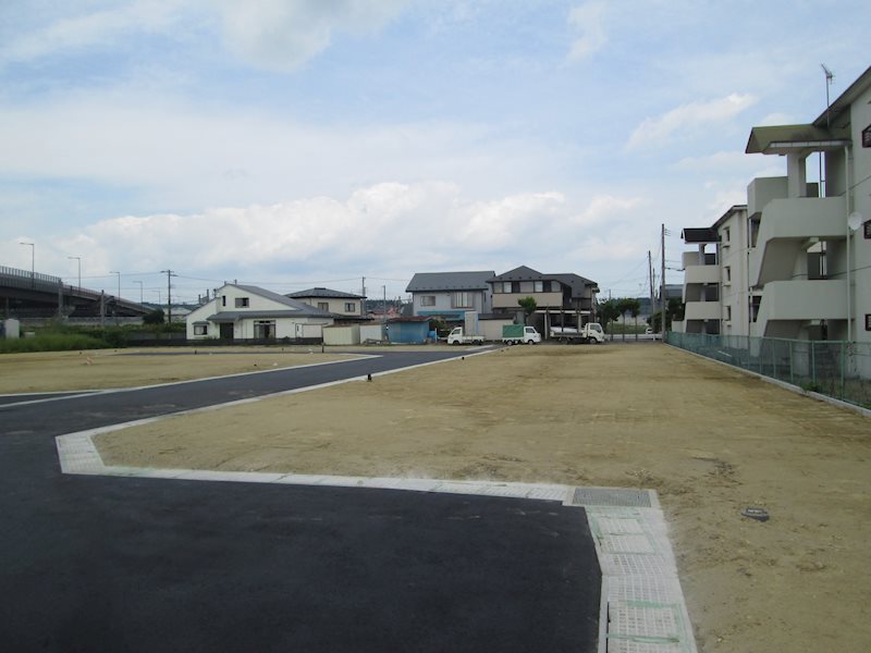 【建築条件付】八戸市長苗代字紺屋町_№20 現地写真（前面道路含む現地写真）