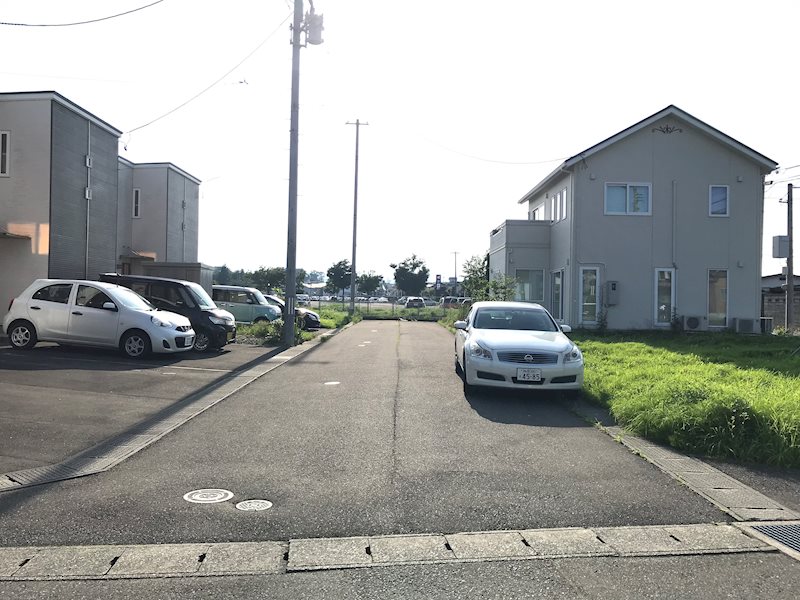 【ハシモトホーム】　花巻下小舟渡　分譲地　区画№2 分譲済街並み写真