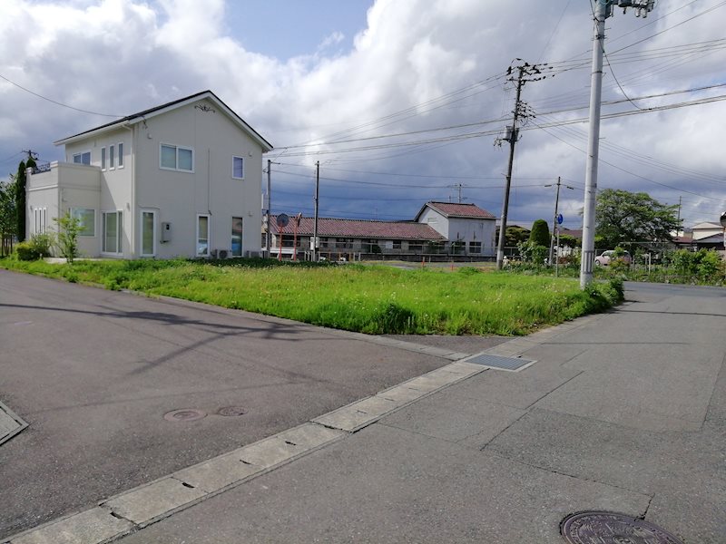 【ハシモトホーム】　花巻下小舟渡　分譲地　区画№2 現地写真