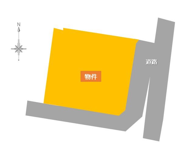 【土地】新城平岡 間取図・土地図