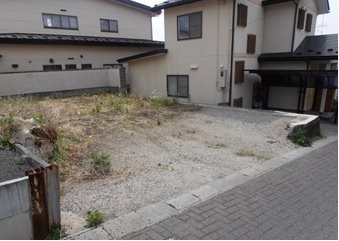 【建築条件付】八戸市湊町上中道_土地 現地写真