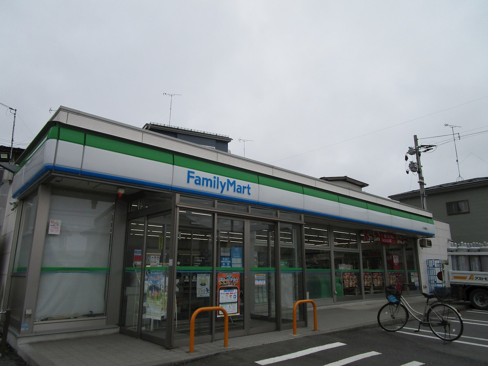 【建築条件付】八戸市湊町上中道_土地 コンビニ