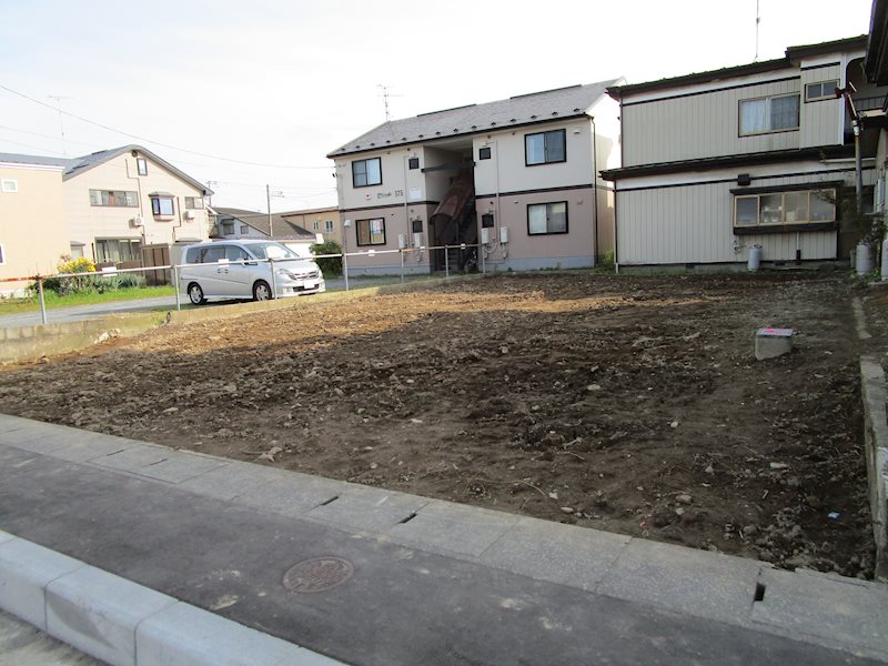【建築条件付】八戸市売市字鴨ケ池_土地 現地写真