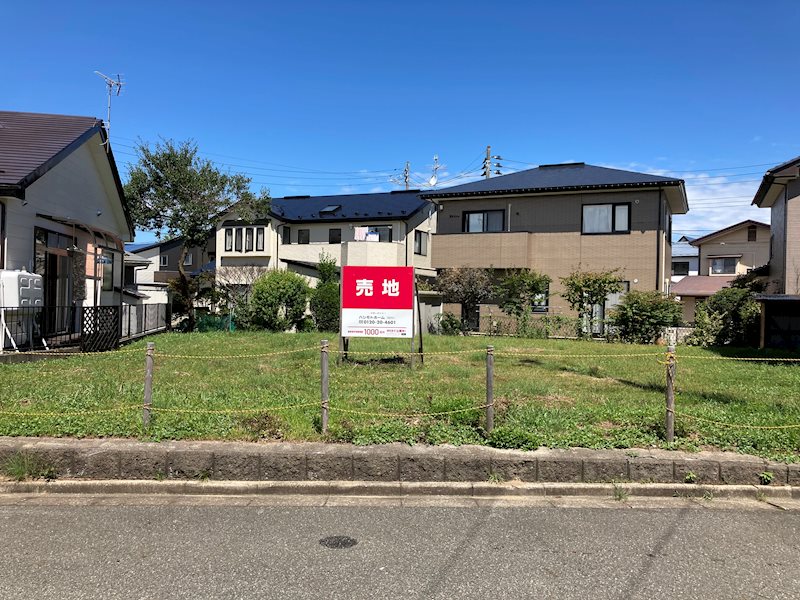 秋田市飯島道東１丁目　土地 現地写真
