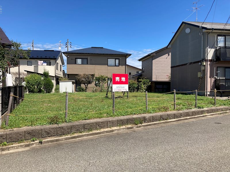 秋田市飯島道東１丁目　土地 現地写真