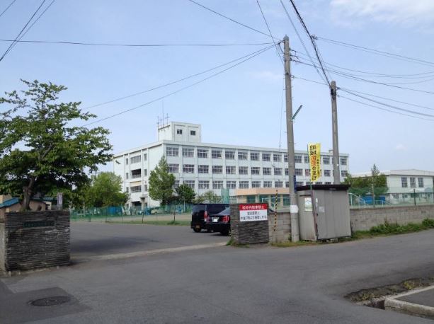 【ハシモトホーム売地】富田四丁目分譲A-11 中学校