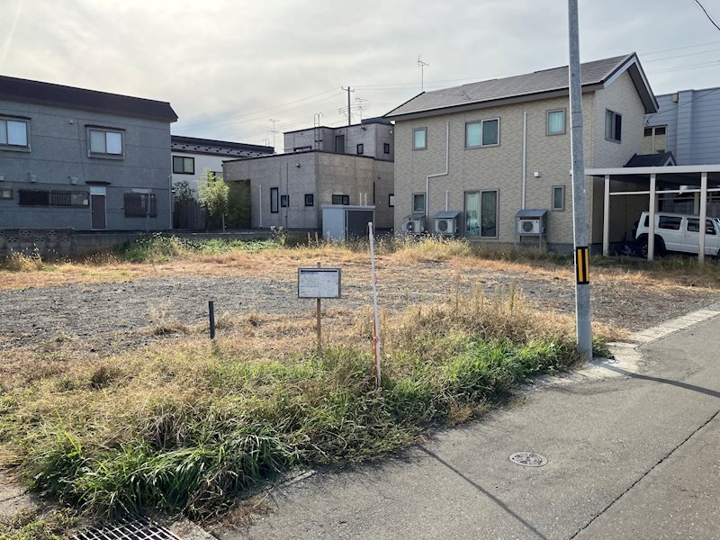 【ハシモトホーム売地】金沢四丁目A 現地写真