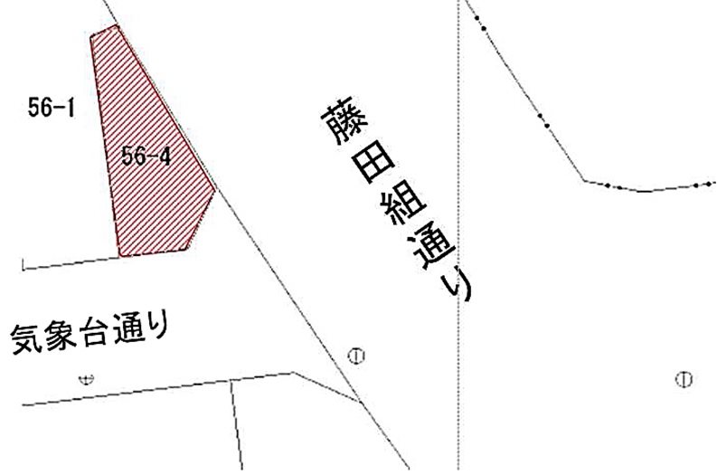 【土地】花園一丁目　 区画図