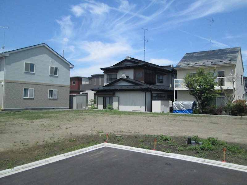 【建築条件付】 八戸市売市小待_土地【№３】  区画図