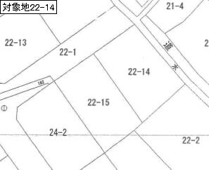【土地】油川浪返 区画図