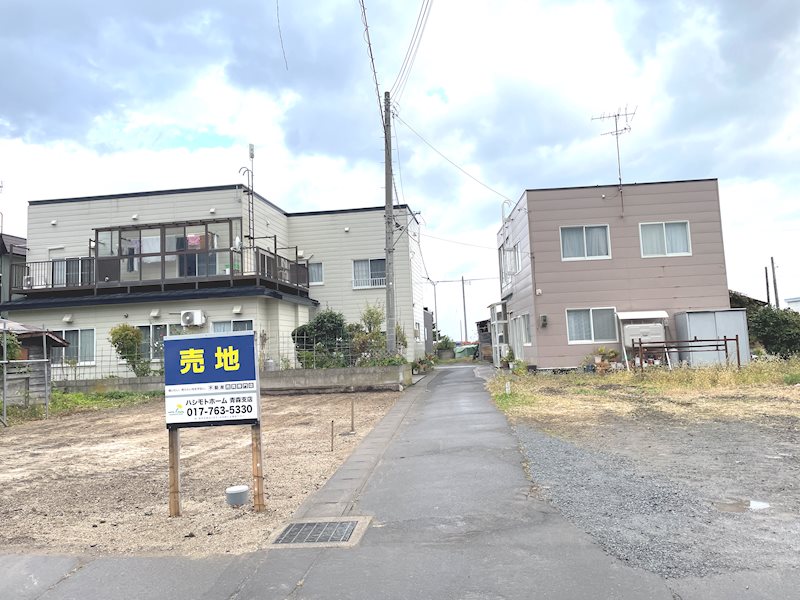 【ハシモトホーム売地】野内菊川  現地写真（前面道路含む現地写真）