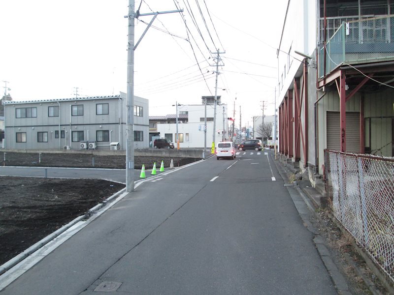 【建築条件付】八戸市吹上３丁目49番26(No.7)  現地写真（前面道路含む現地写真）