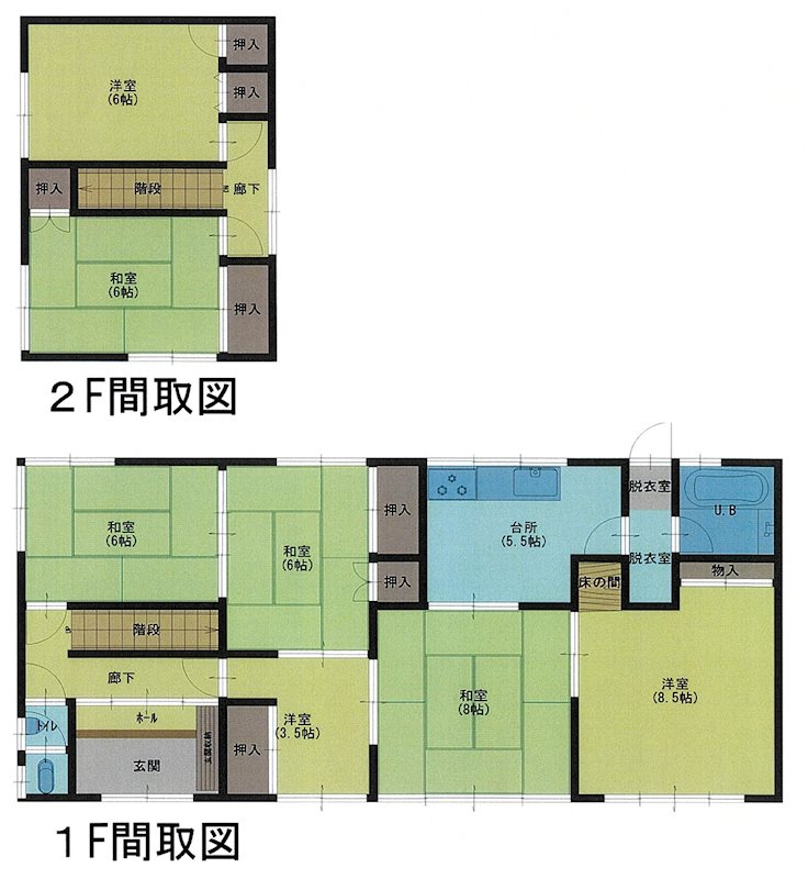 ◆八戸支店◆八戸市大久保長沢_中古 間取図・土地図