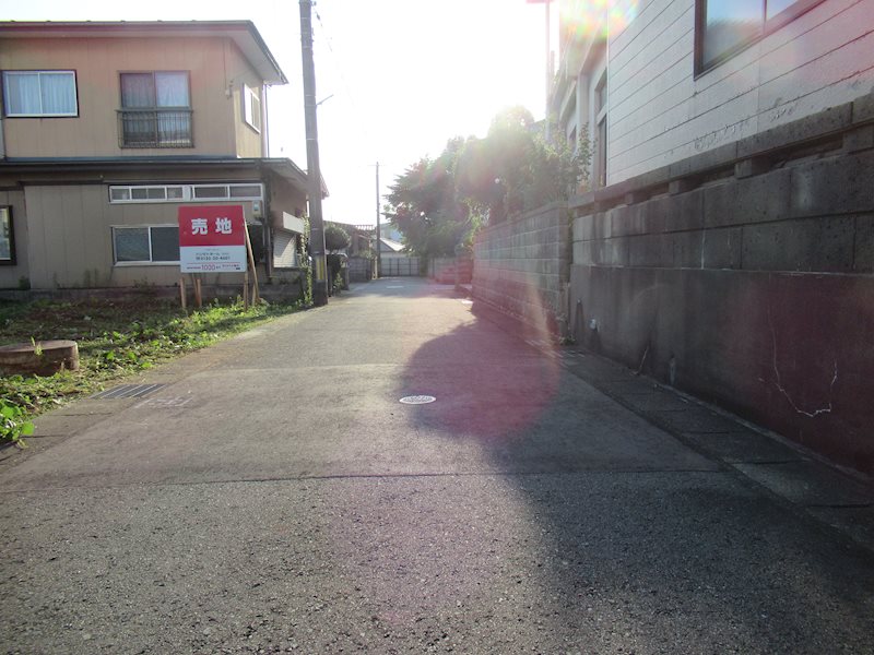 秋田市寺内油田三丁目59-9　【土地】 現地写真（前面道路含む現地写真）